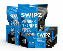 Load image into Gallery viewer, SWIPZ Sneaker Cleaning Wipes 2x12=24 Wipe Bundle