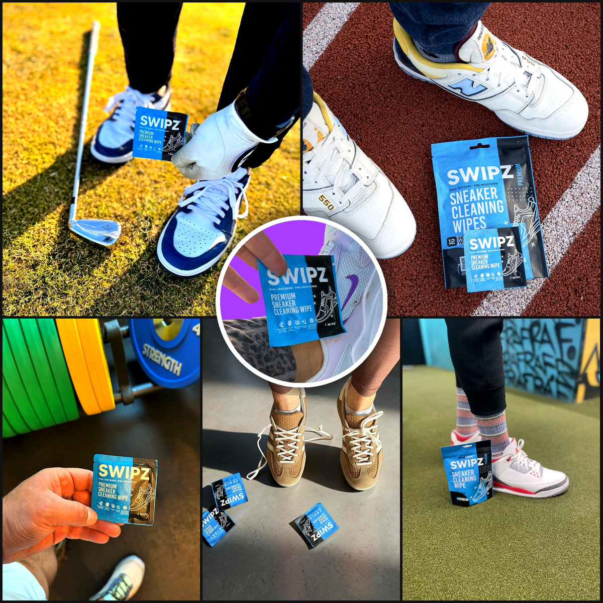 SWIPZ sneaker cleaning wipes