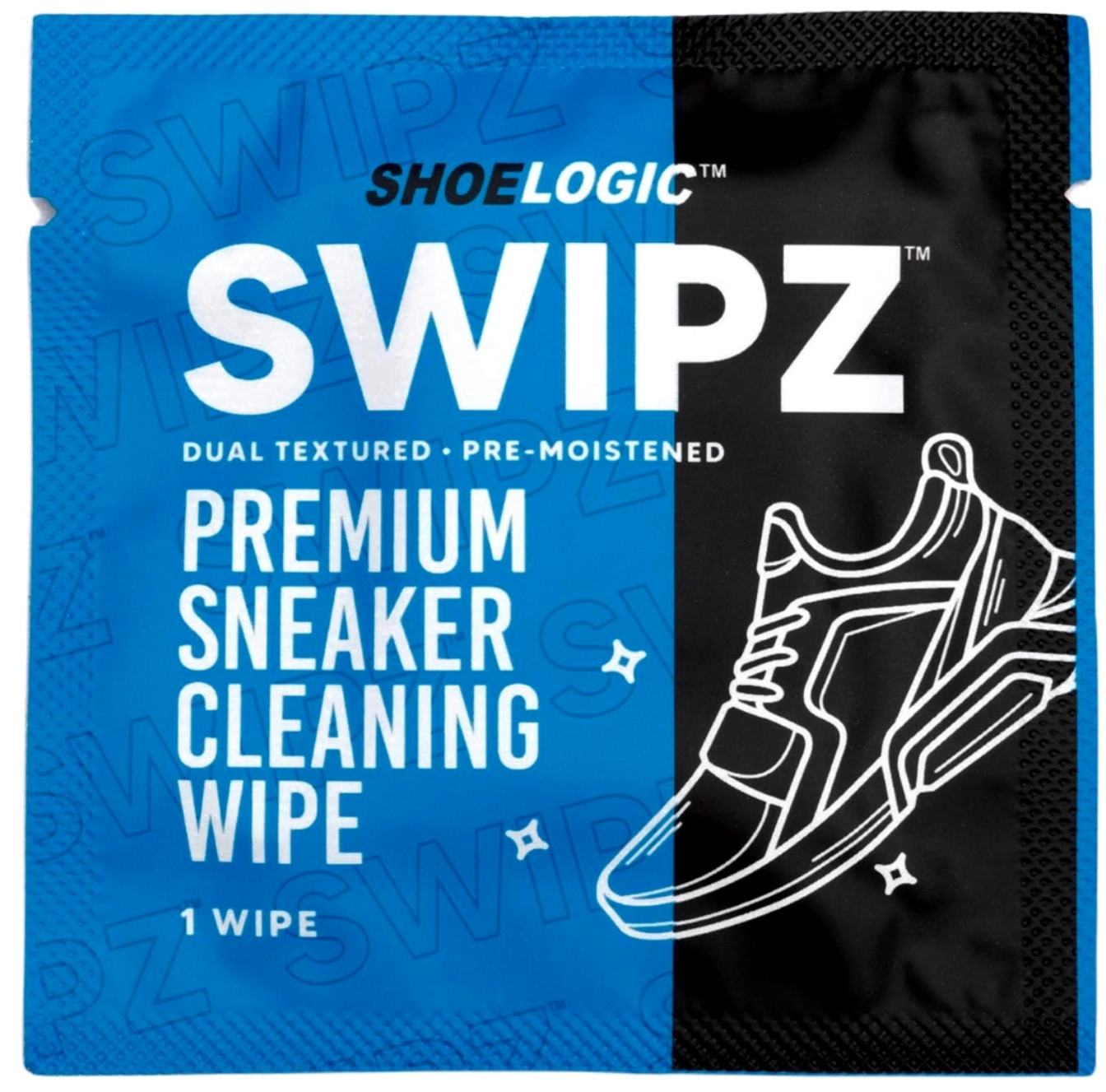 SWIPZ Sneaker Wipes - All Purpose Shoe Cleaning Wipes - Individually  Wrapped - 12 Count